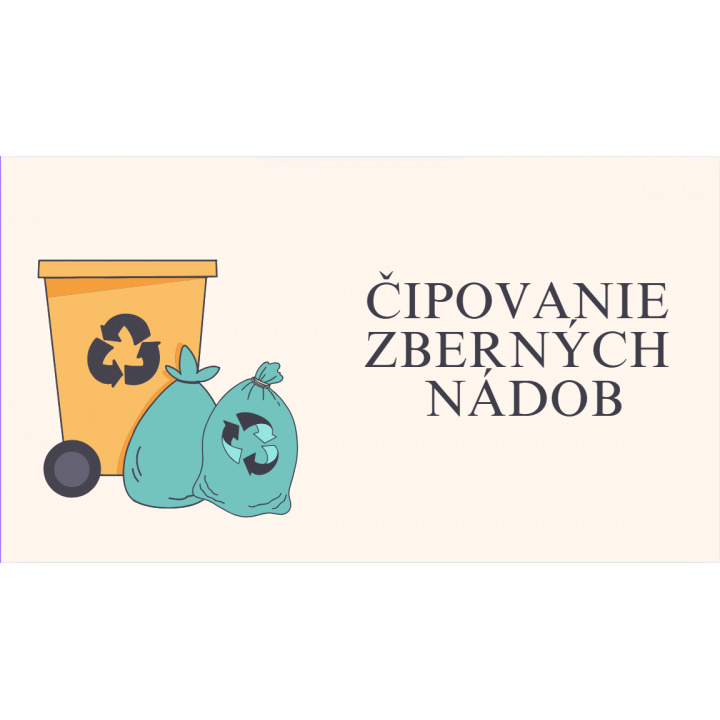 Čipovanie zberných nádob