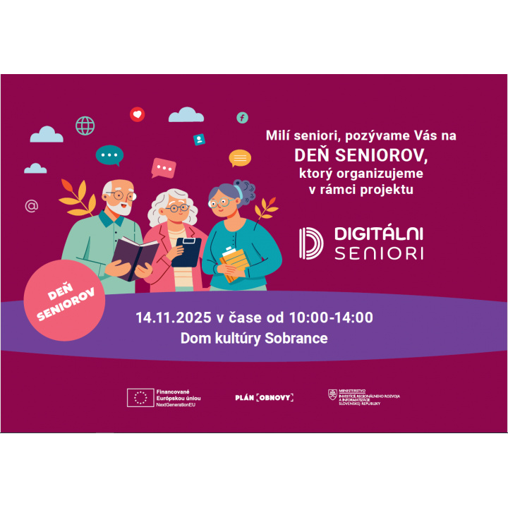 Deň seniorov v  Sobranciach