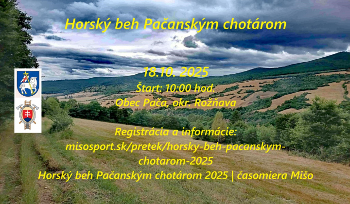 Aktuality / Horský beh Pačanským chotárom - foto