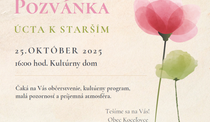 Aktuality / Deň úcty k starším - foto