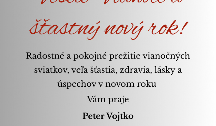 Aktuality / Veselé Vianoce  - foto