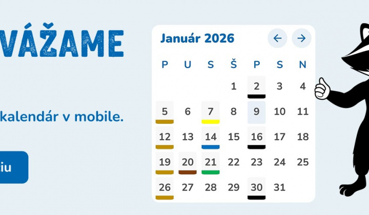 Aktuality / Aplikácia odpadový kalendár - foto