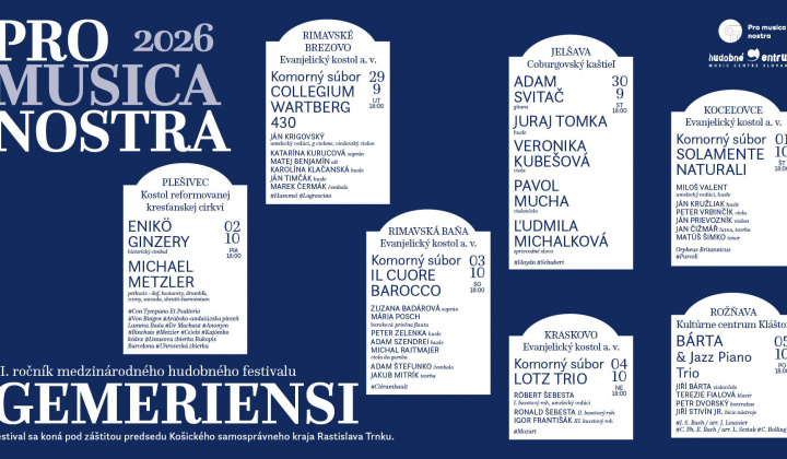 Aktuality / Festival Pro musica nostra Gemeriensi aj v našej obcui - foto