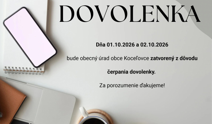 Aktuality / DOVOLENKA - foto