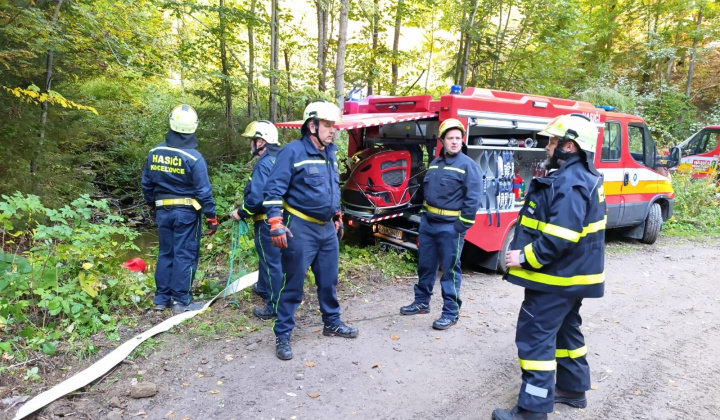 Taktické cvičenie DHZO Koceľovce