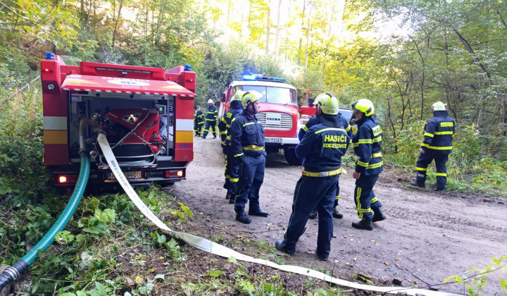 Taktické cvičenie DHZO Koceľovce