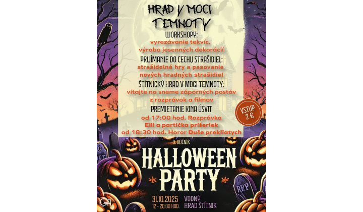 Halloween na Vodnom hrade