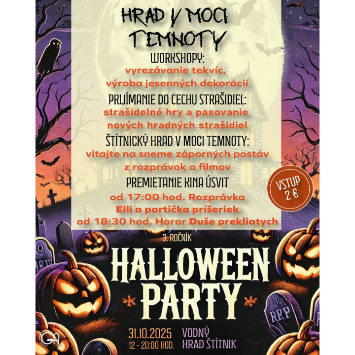 Halloween na Vodnom hrade