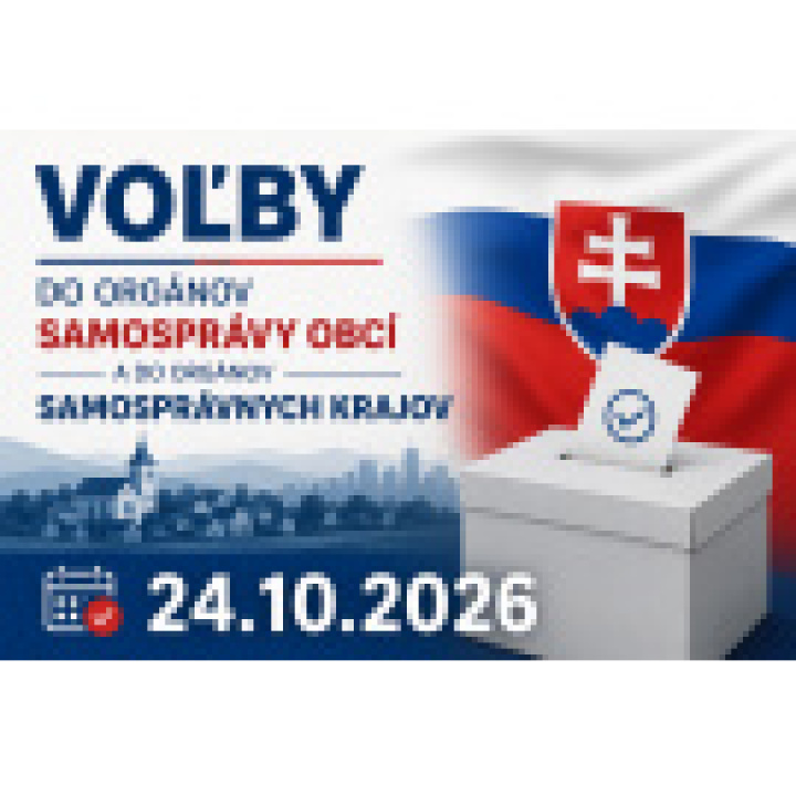 OZNAM k podávaniu kandidátnych listín