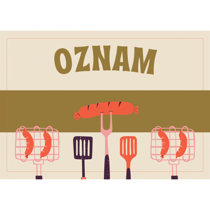 Oznámenie - predaj 