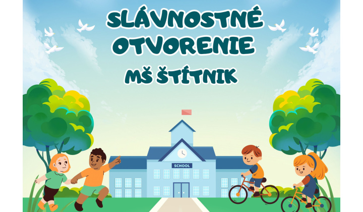 Slávnostné otvorenie školského roka MŠ Štítnik